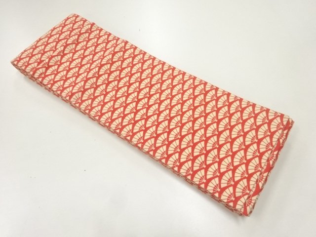 JAPANESE KIMONO / HANHABA OBI / FOLDING FAN 